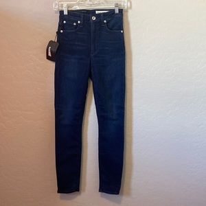 RAG & BONE VIOLA NINA HIGH RISE ANKLE SKINNY | 24